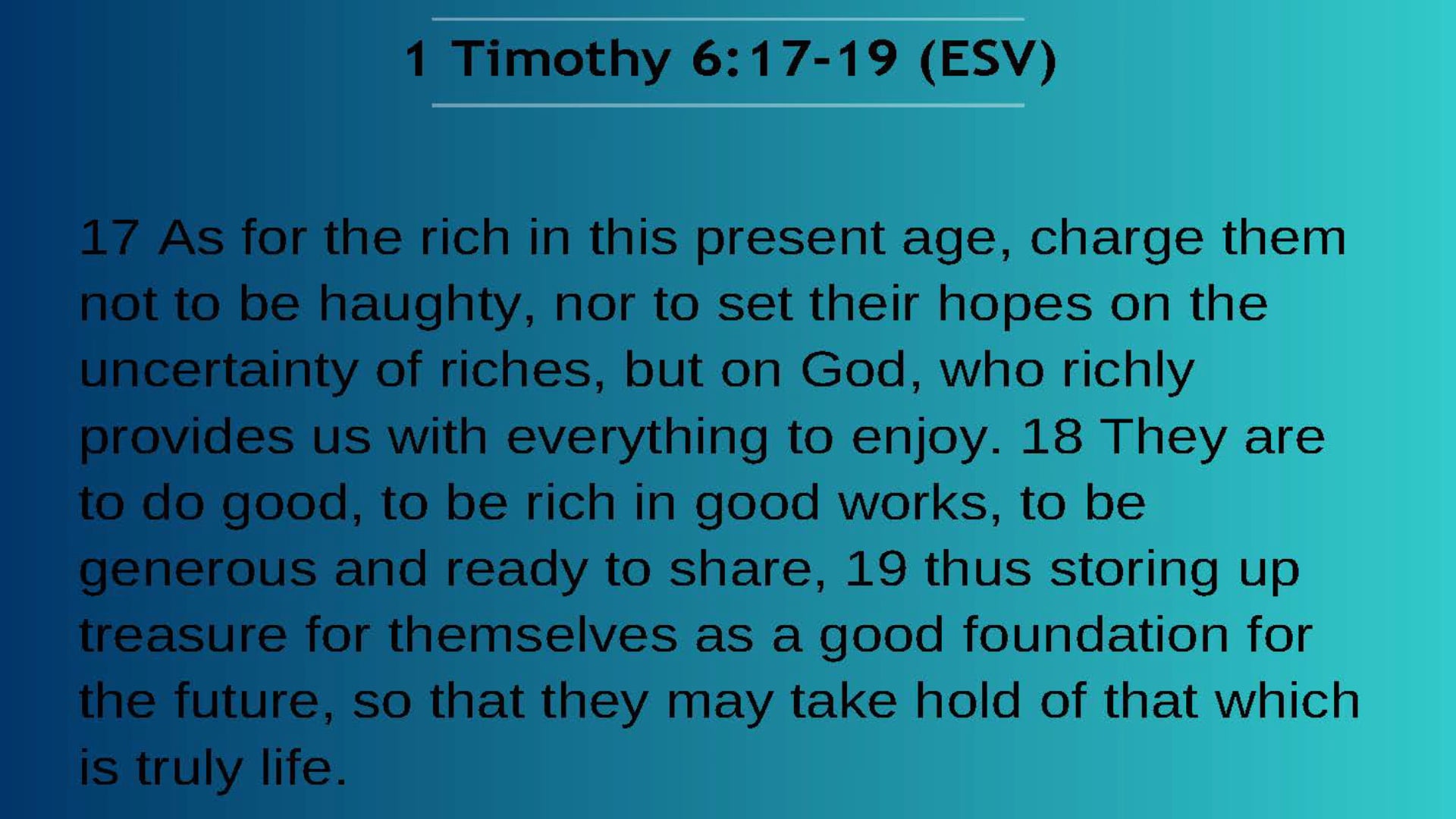 Dr. Mark Lail: Money Talks