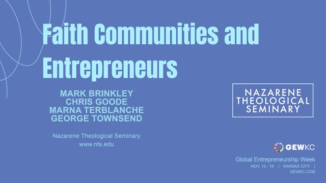 Faith Communities and Entrepreneurs