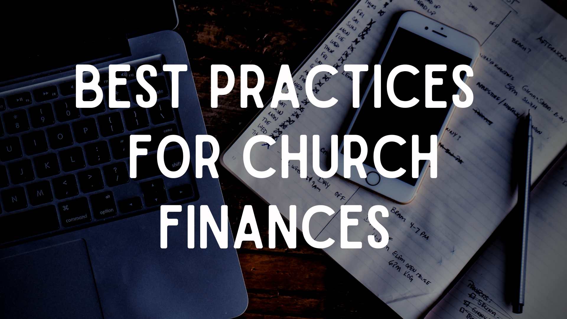 Best Practices for Church Finances