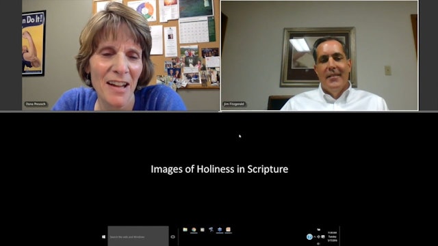 Dr. Jim Fitzgerald: Images of Holiness in Scripture