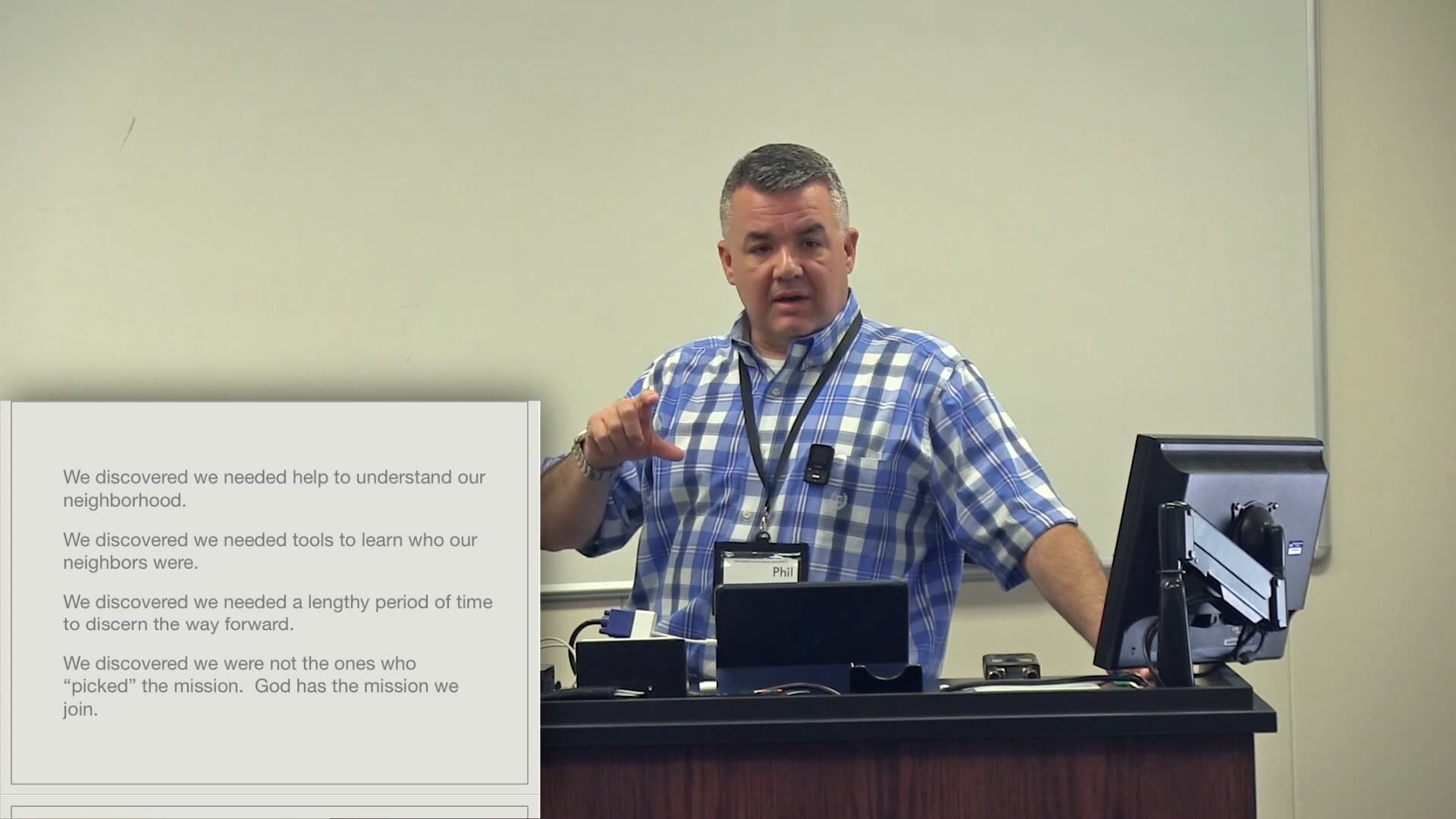 Rev. Phil Hamner: Congregational and Cultural Exegesis