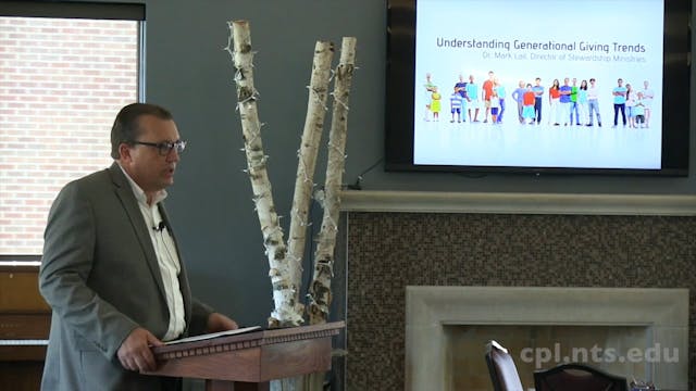 Dr. Mark Lail: Understanding Generati...