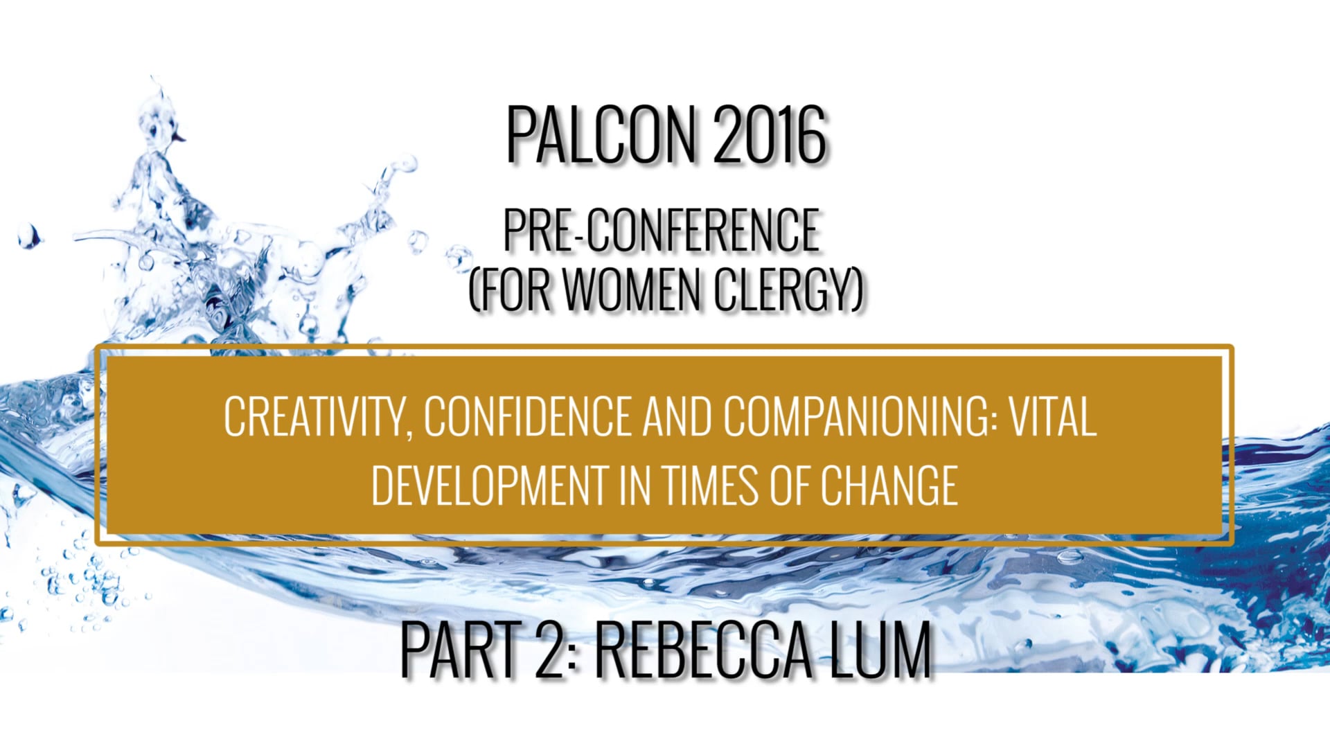 Rev. Rebecca Lum: Creativity, Confidence and Companioning