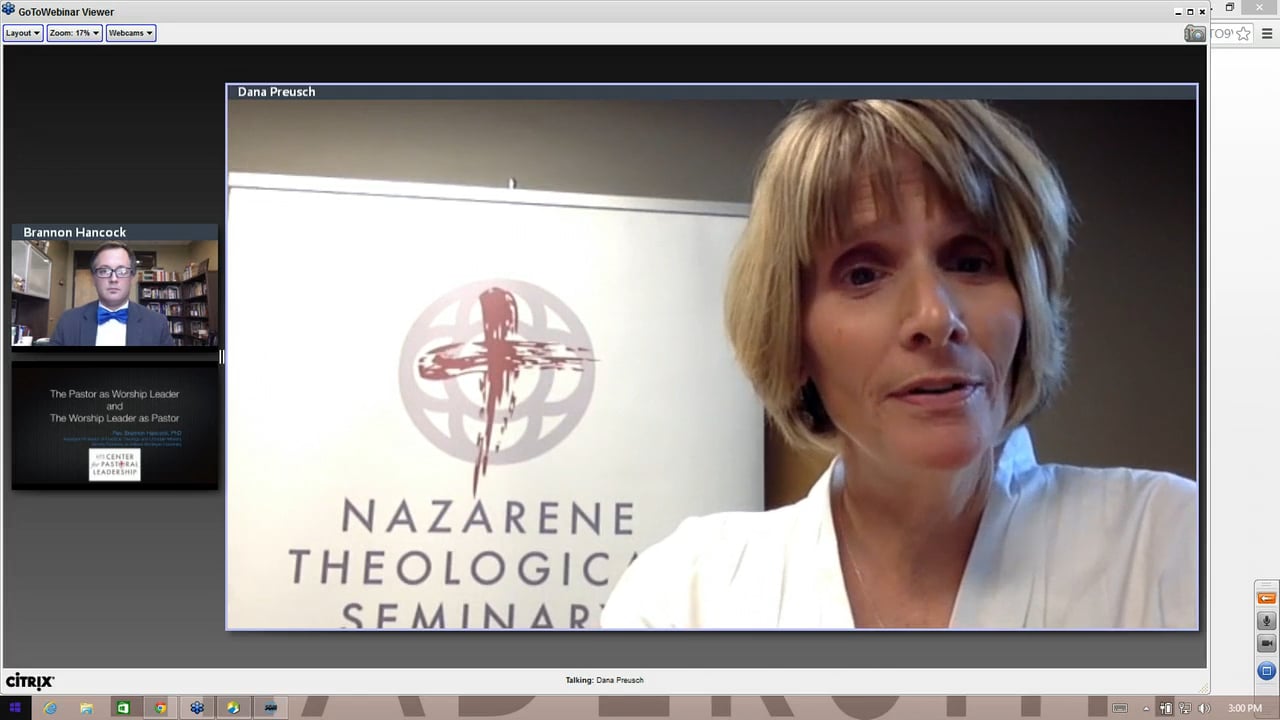 Dr. Brannon Hancock: Pastor as Worship Leader and vice-versa