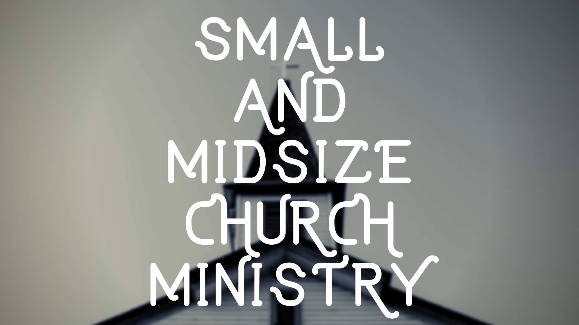 Dr. Vicki Copp and Dr. Jesse Middendorf: Small and Midsize Church Ministry