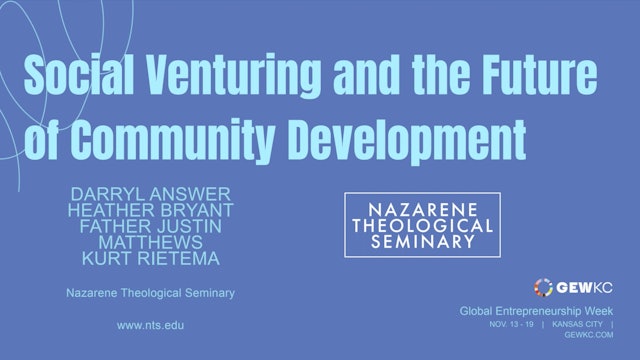 Social Venturing and the Future of Community Development