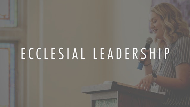 Ecclesial Leadership