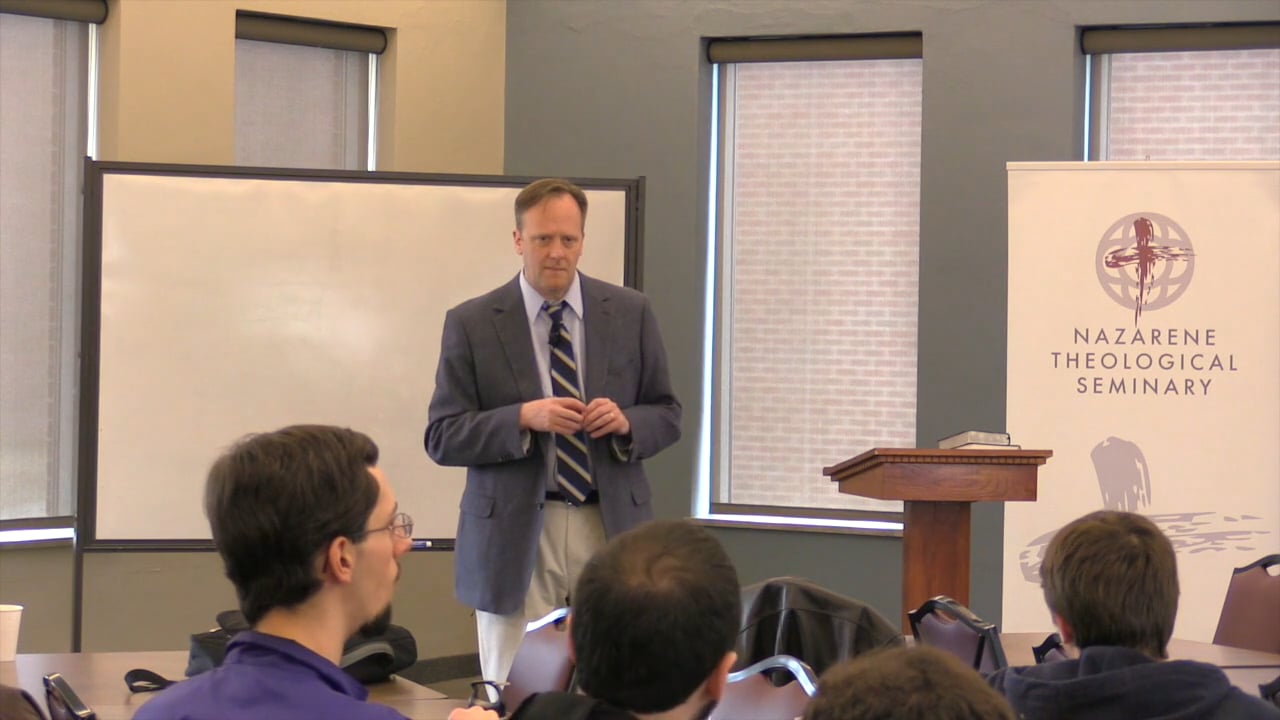 Dr. Scott Daniels: Sacramental Theology in the Church