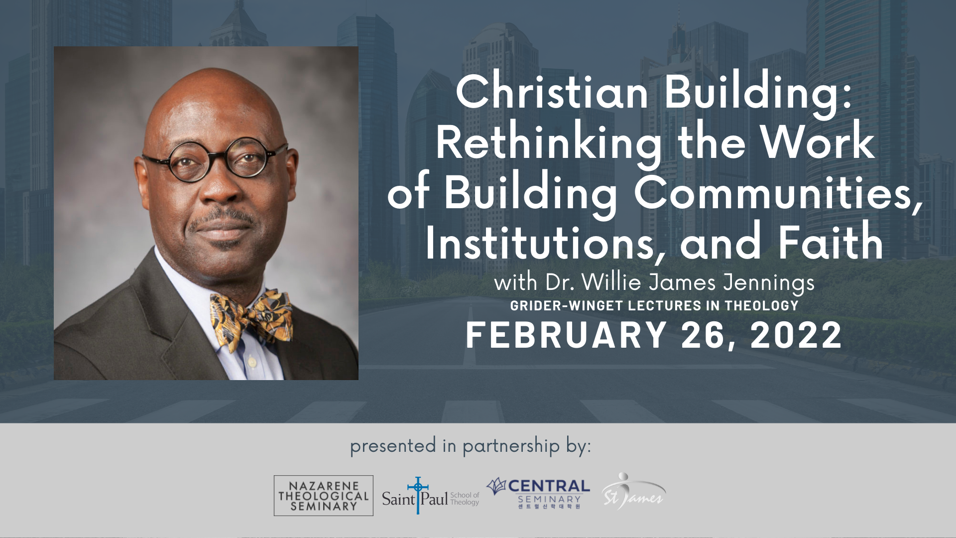 Willie James Jennings - Christian Building: We Must See for Whom We Build