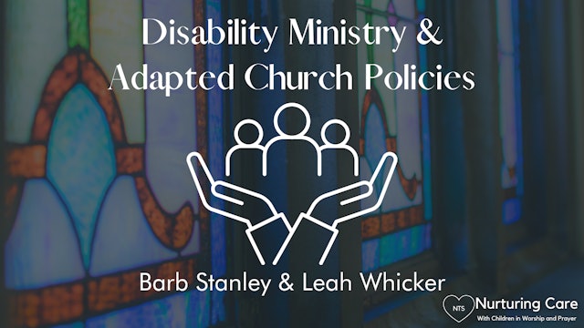 Disability Ministry and Adapted Church Policies