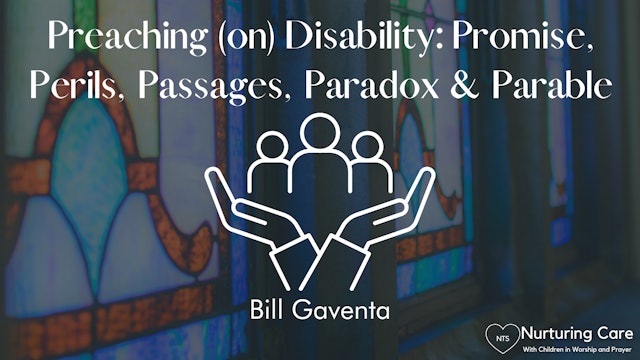 Preaching (on) Disability: Perils, Passages, Paradox, & Parable