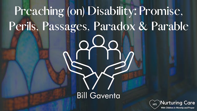 Preaching (on) Disability: Perils, Pa...