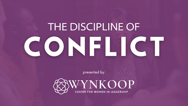 The Discipline of Conflict