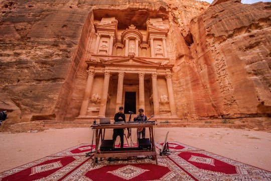 Bedouin live at Petra, Jordan