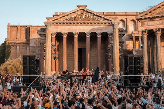 Carlita at Cinecittà, Rome, Italy