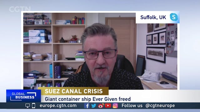 Suez Canal: Fear of delays at Europe'...