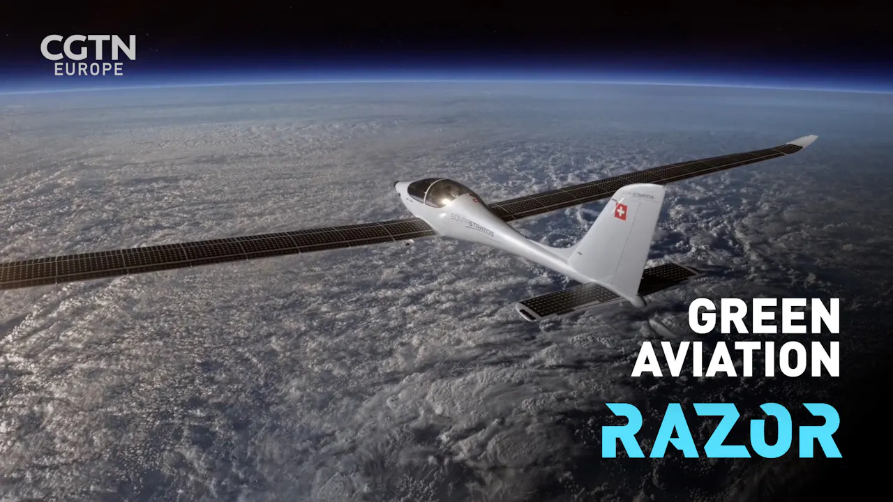 #RAZOR: Flying to the edge of space using only solar power - Watch CGTN Now