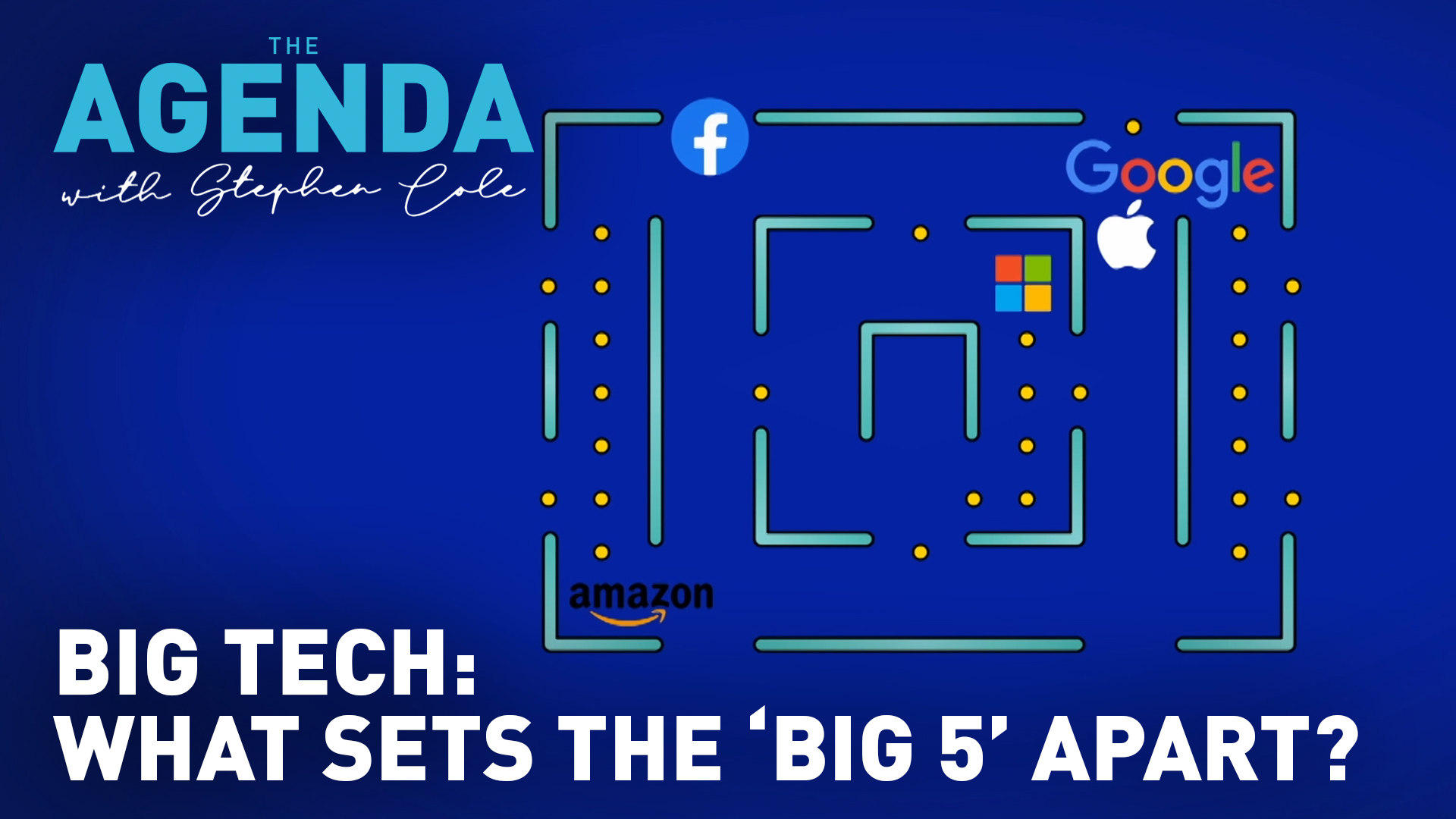 BIG TECH: What sets the "Big 5" apart? - #TheAgenda with Stephen Cole