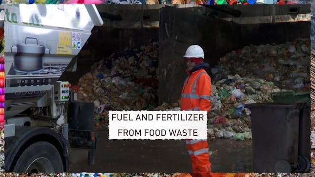 Fuel and fertilizer from food waste -...