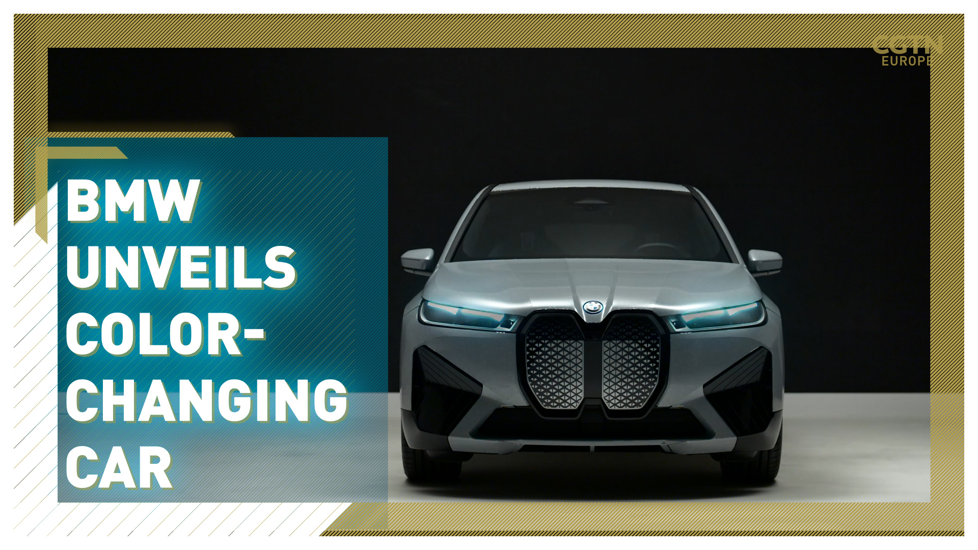 BMW unveils color-changing car