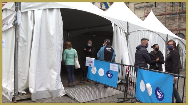 Belgian artists seek to end COVID-19 ...