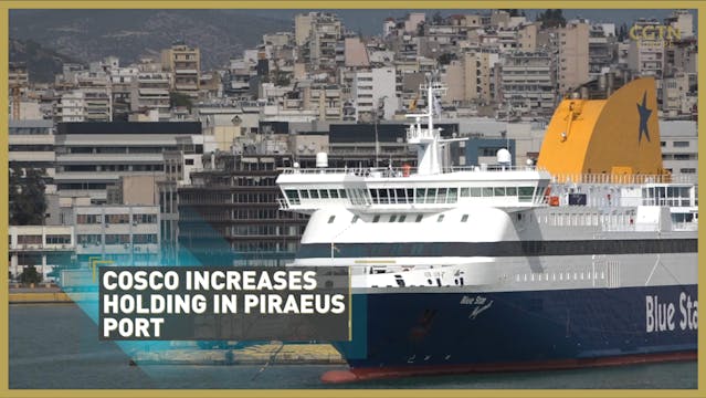 COSCO increases holding in Piraeus port
