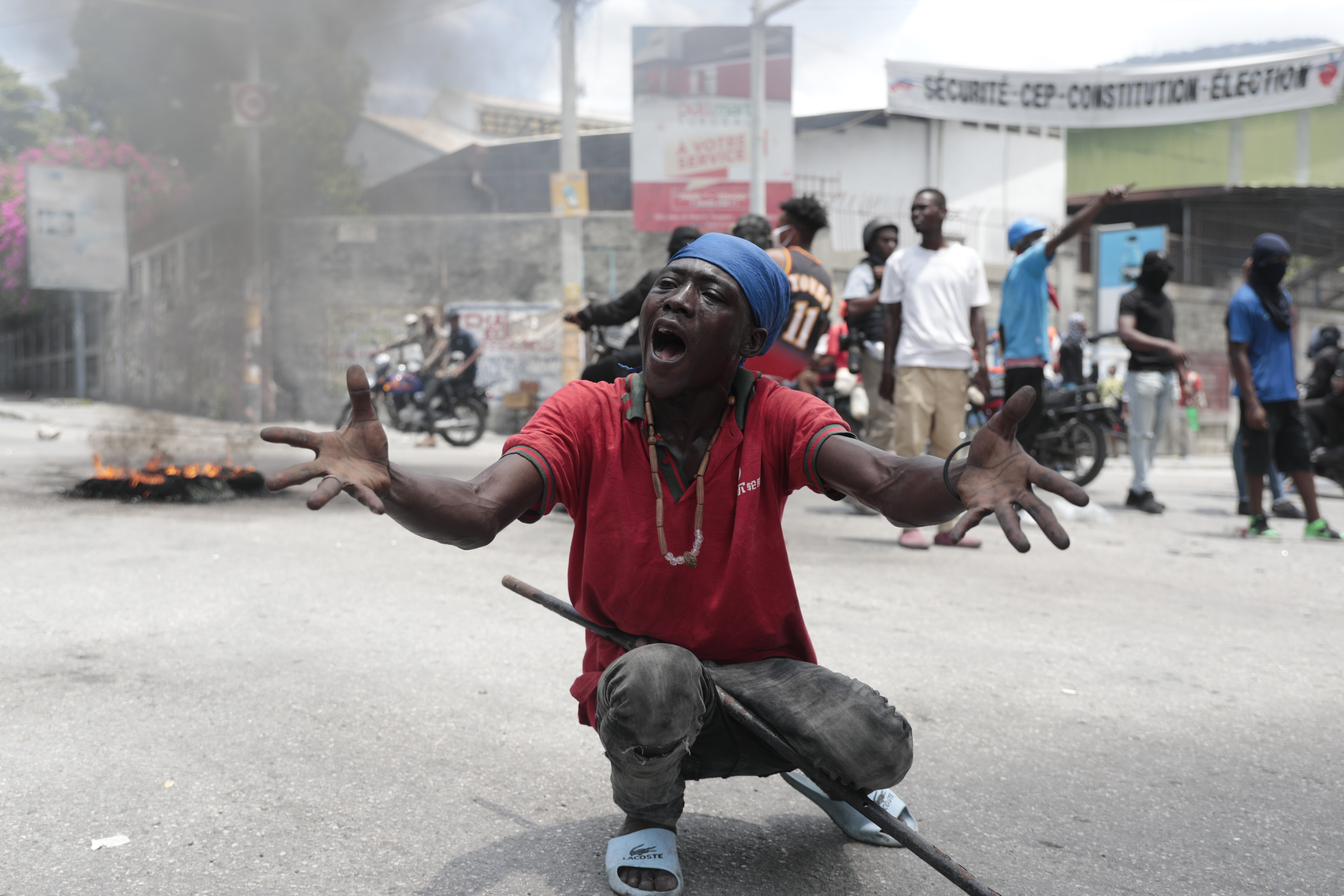 Haitians struggle to survive