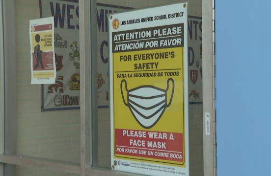 Vaccine & testing for California schools