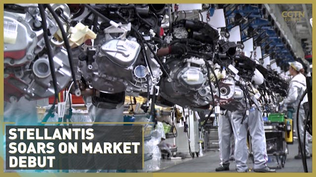 Stellantis soars on market debut afte...
