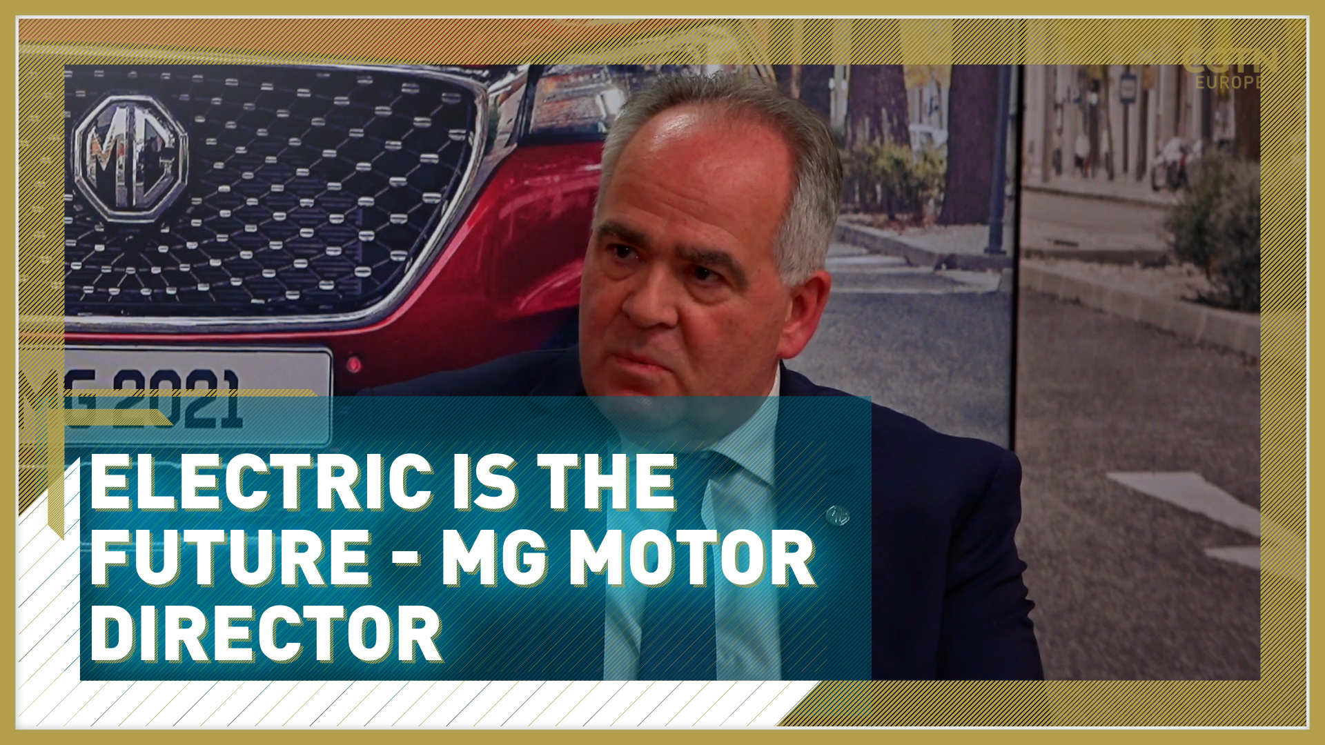 Electric is the future - MG motor director