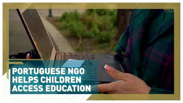 Portuguese charity delivers laptops t...