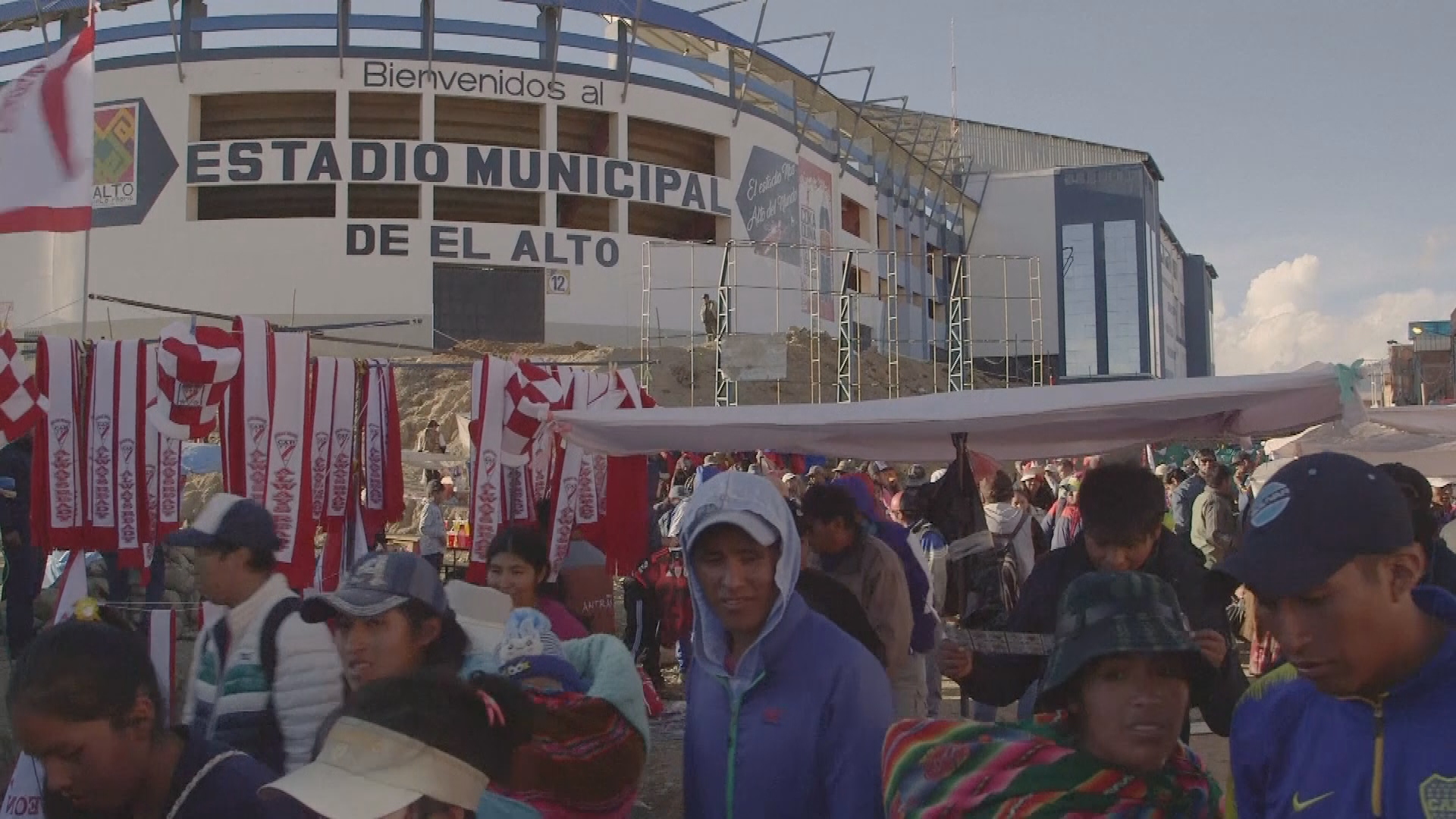 World's highest stadium