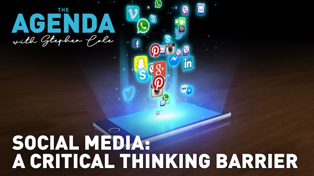 Is social media holding back critical thinkers of the future? - The Agenda 