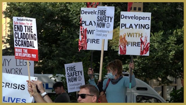 UK protesters demand government help ...