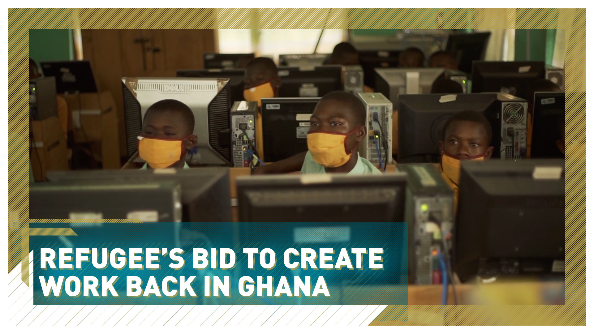Refugee's bid to create work back in Ghana