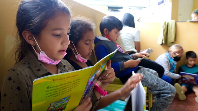 Venezuela's mobile children's library