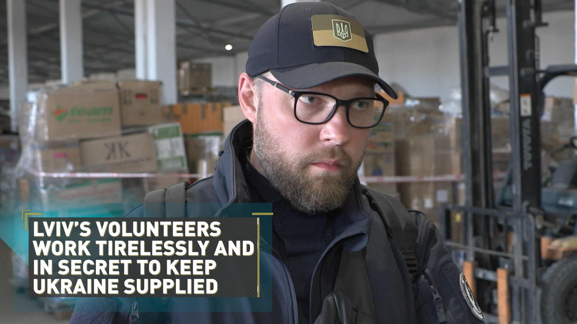 Lviv’s volunteers work tirelessly and in secret to keep Ukraine supplied