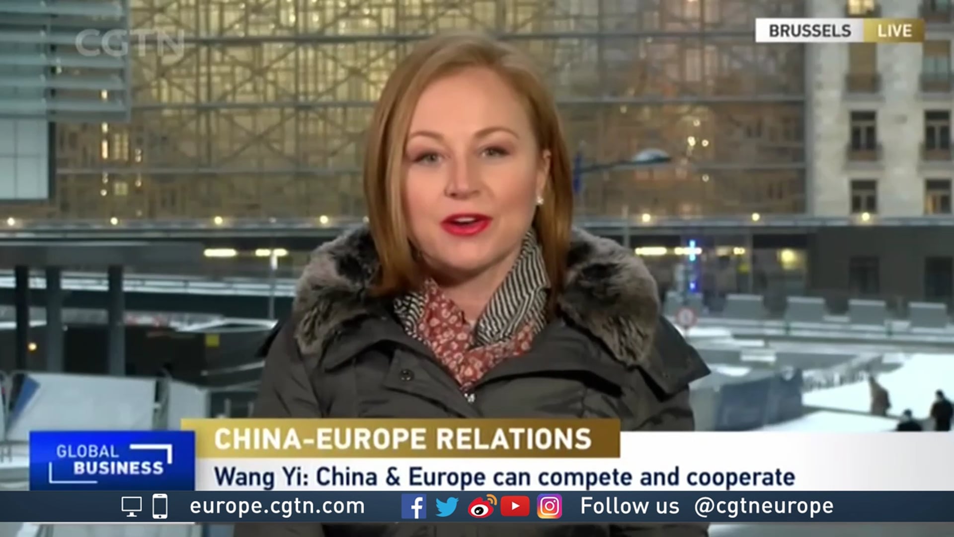 Cooperation is greater than competition, China's Wang Yi tells EU