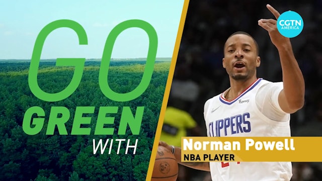 Norman Powell shares his favorite water-saving tips