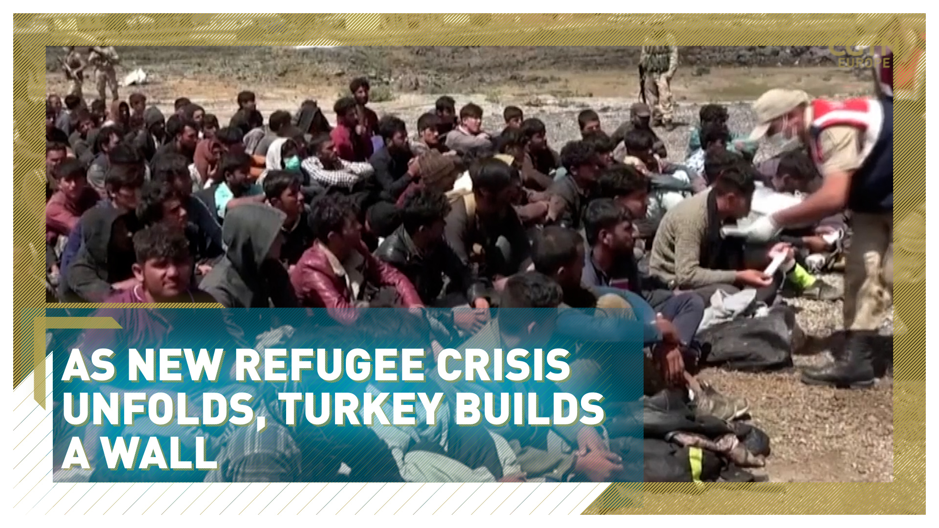 As new refugee crisis unfolds, Turkey builds a wall