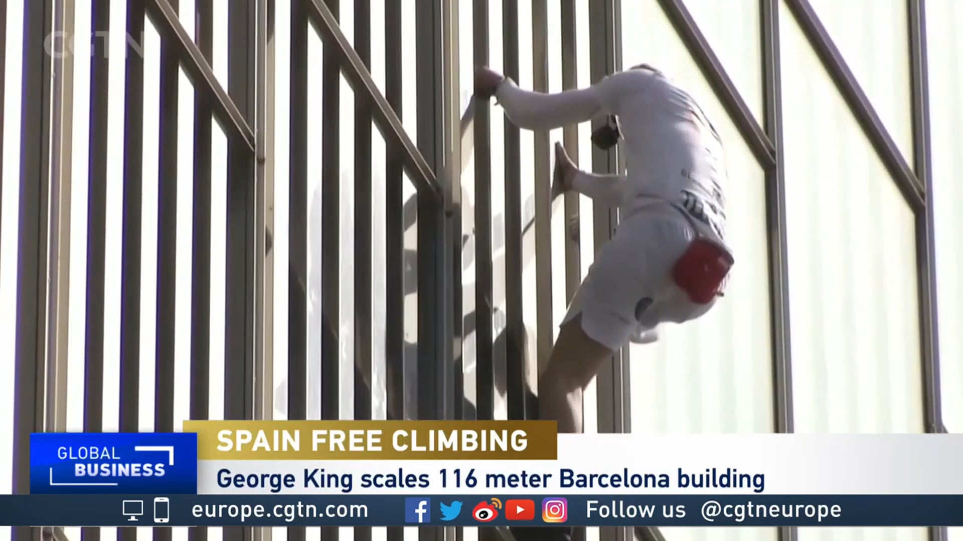 How’s this for a social climber?