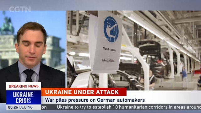 War in Ukraine piles pressure on German automakers