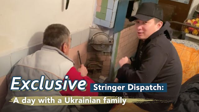 A day with a Ukrainian family