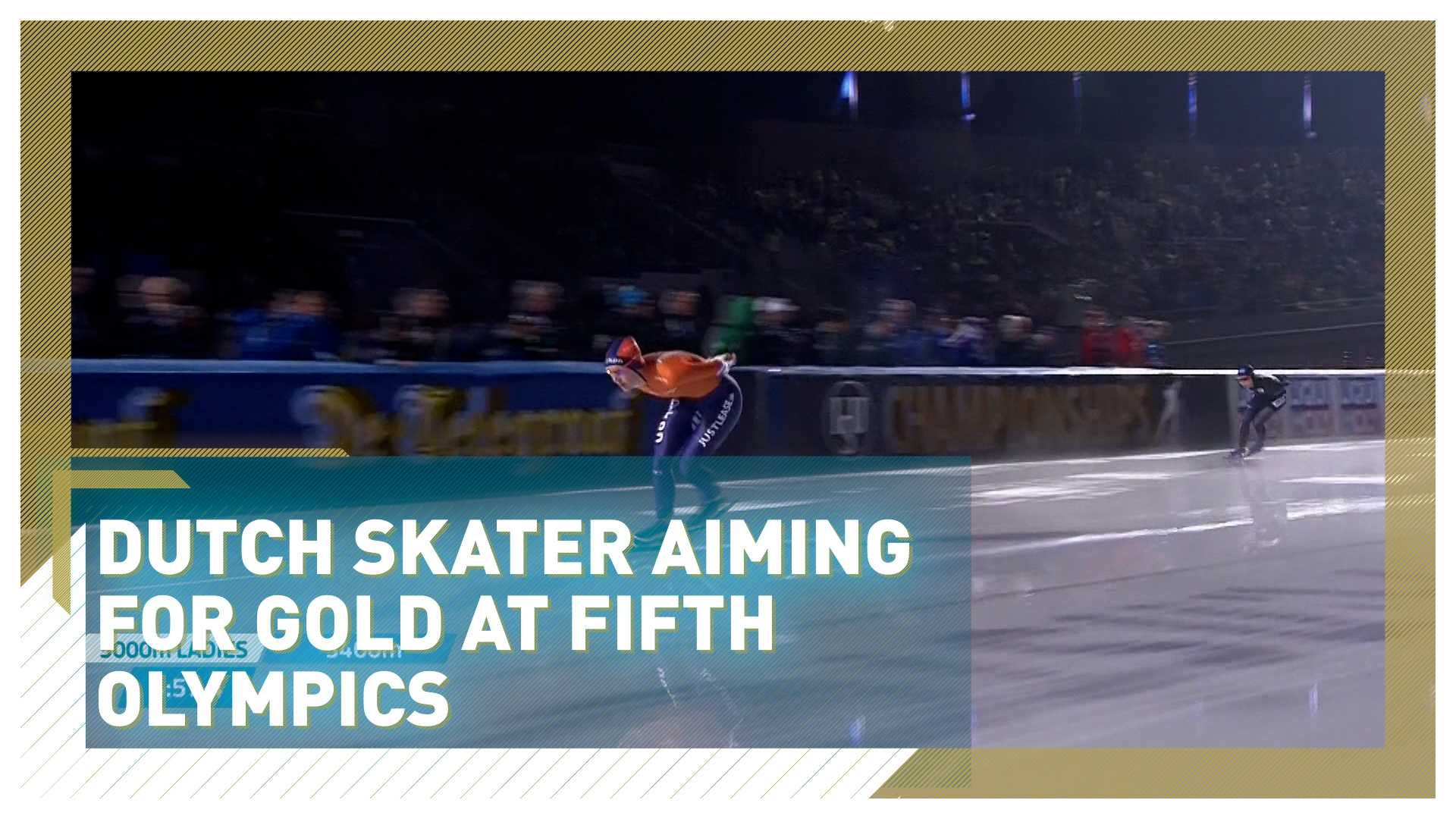 Dutch skater aiming for gold at fifth Olympics