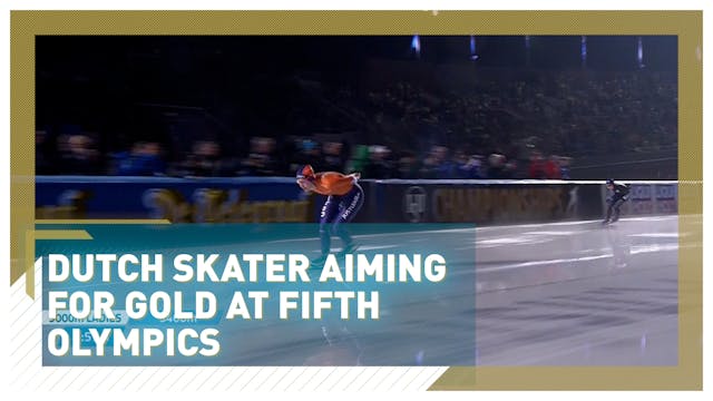 Dutch skater aiming for gold at fifth...