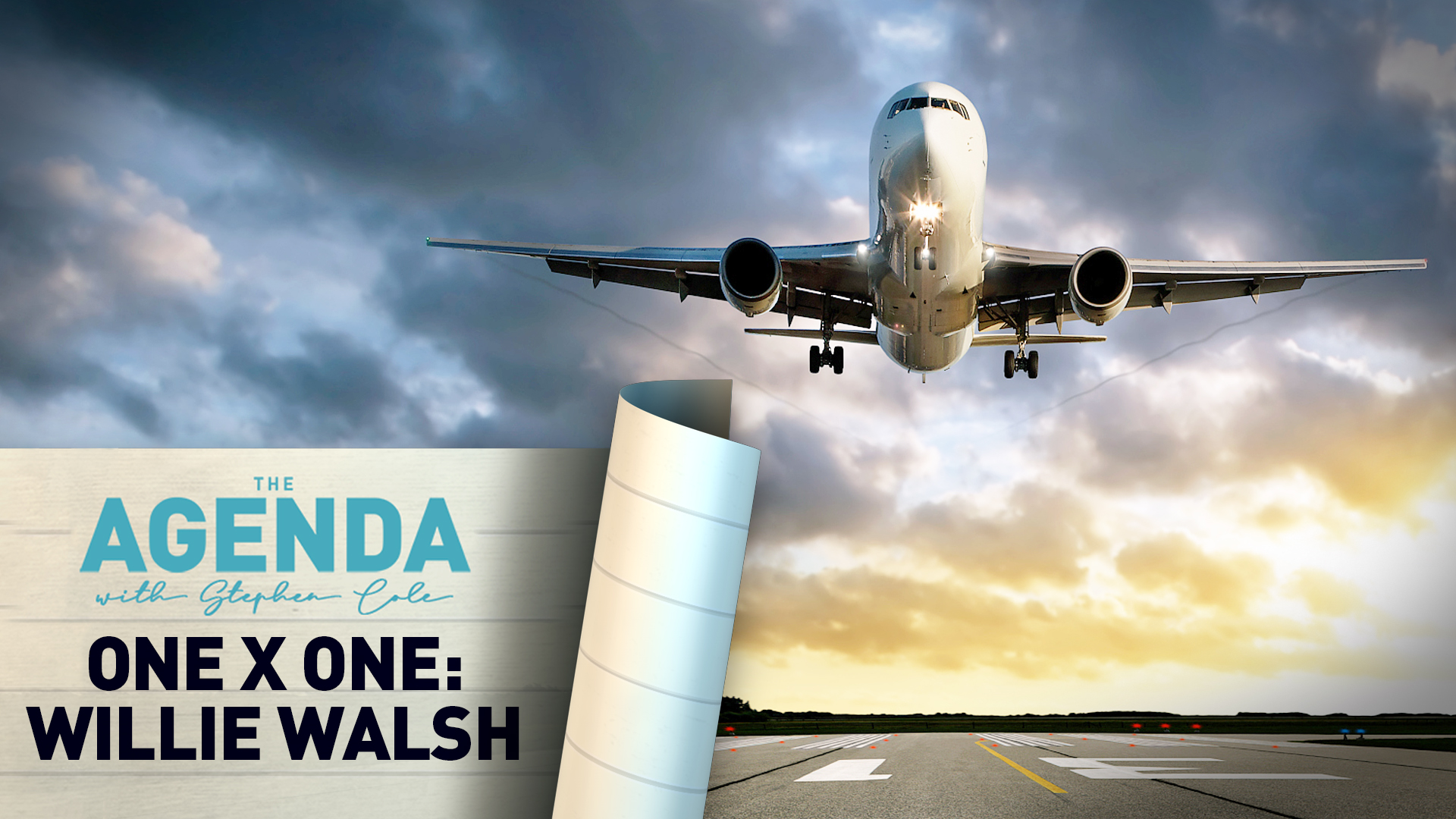ONE X ONE: WILLIE WALSH, DIRECTOR GENERAL OF IATA - The Agenda with Stephen Cole