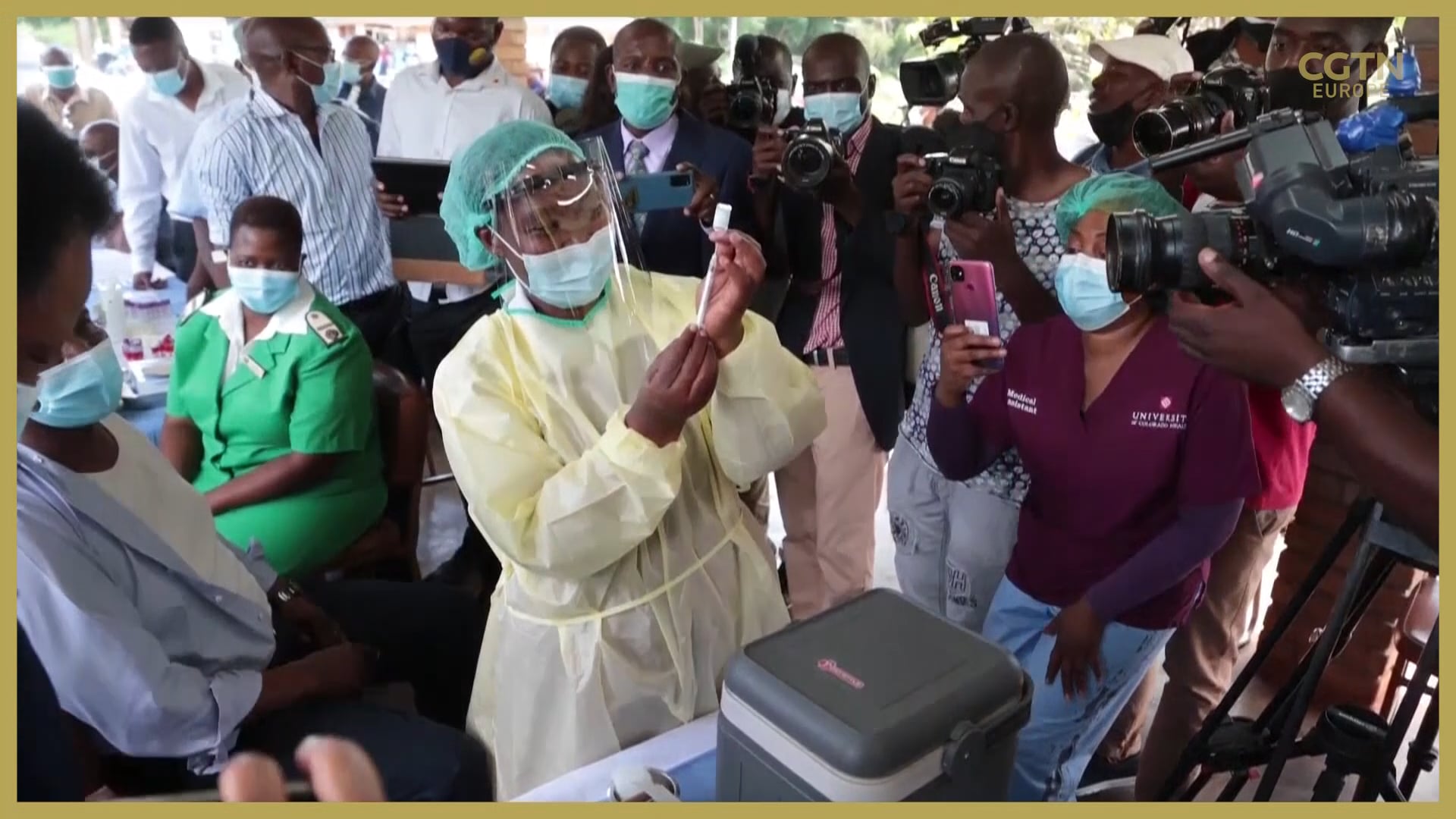 Boris Johnson says the UK will donate any surplus vaccine supplies