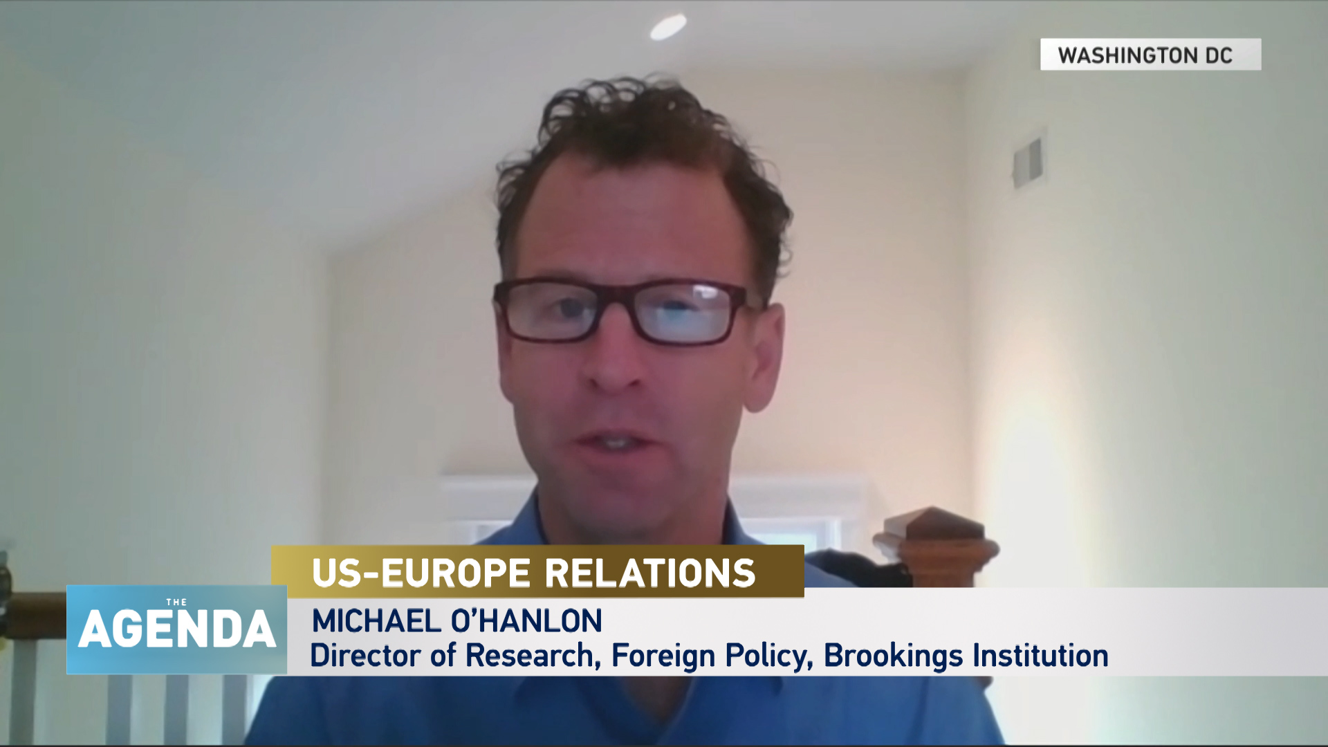 Europe watching from Washington - Michael E. O’Hanlon - #TheAgenda 