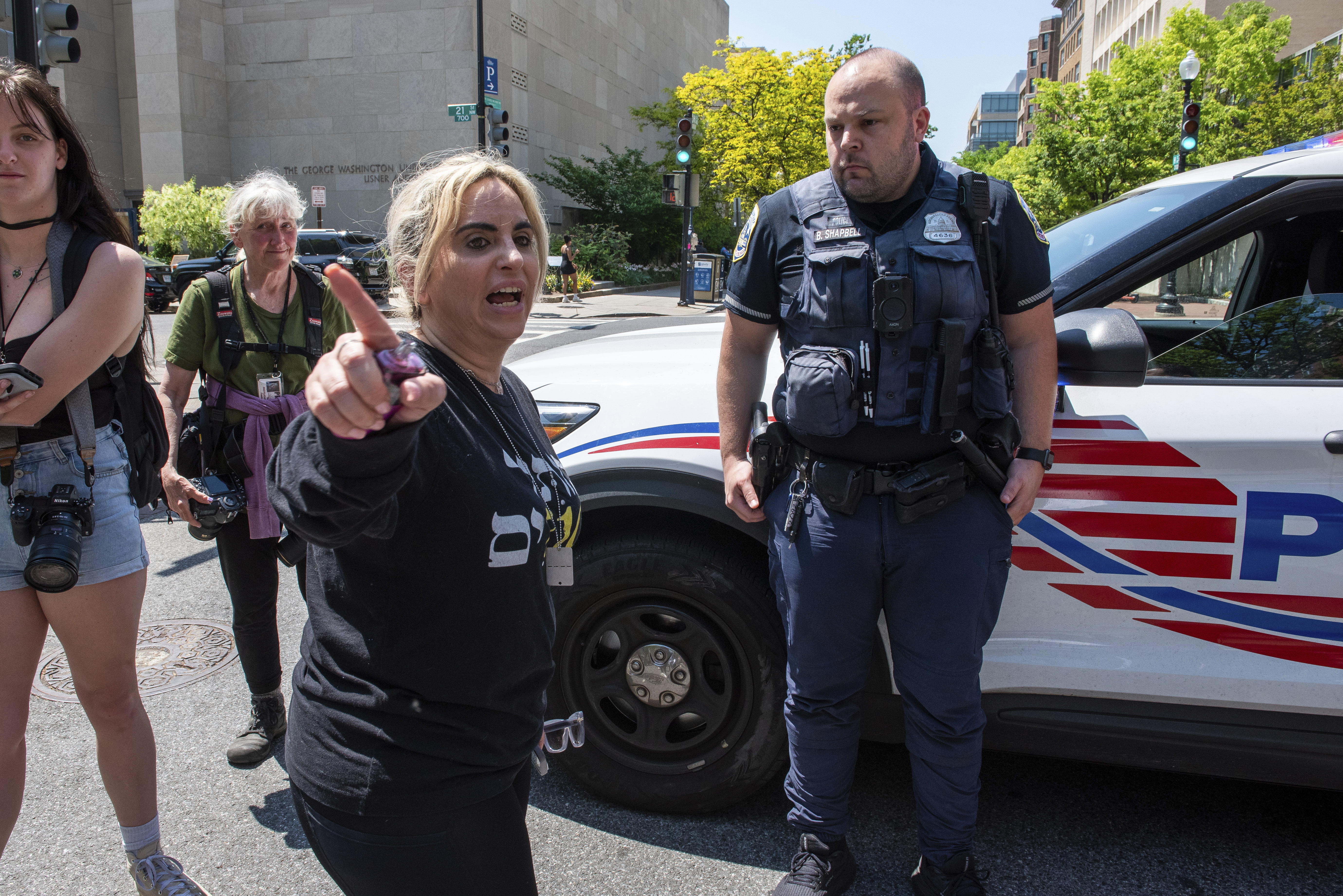 Student encampments spread to DC
