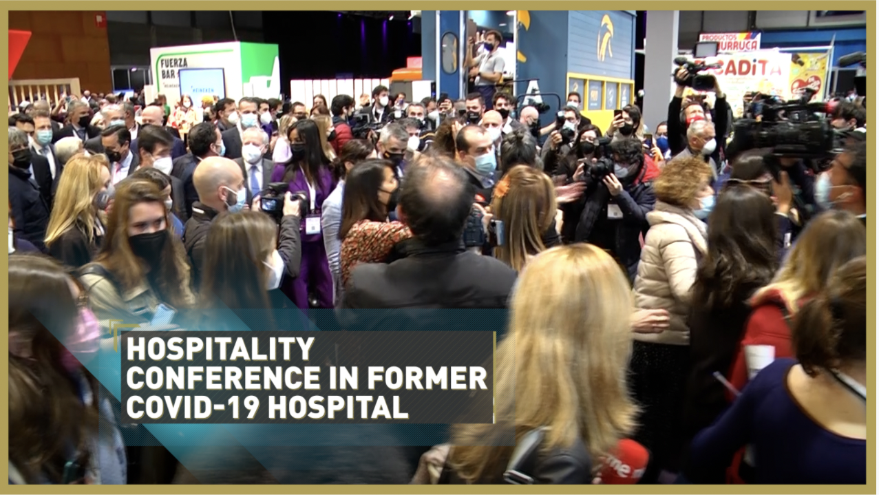 Madrid's former COVID-19 hospital hosts face-to-face hospitality forum
